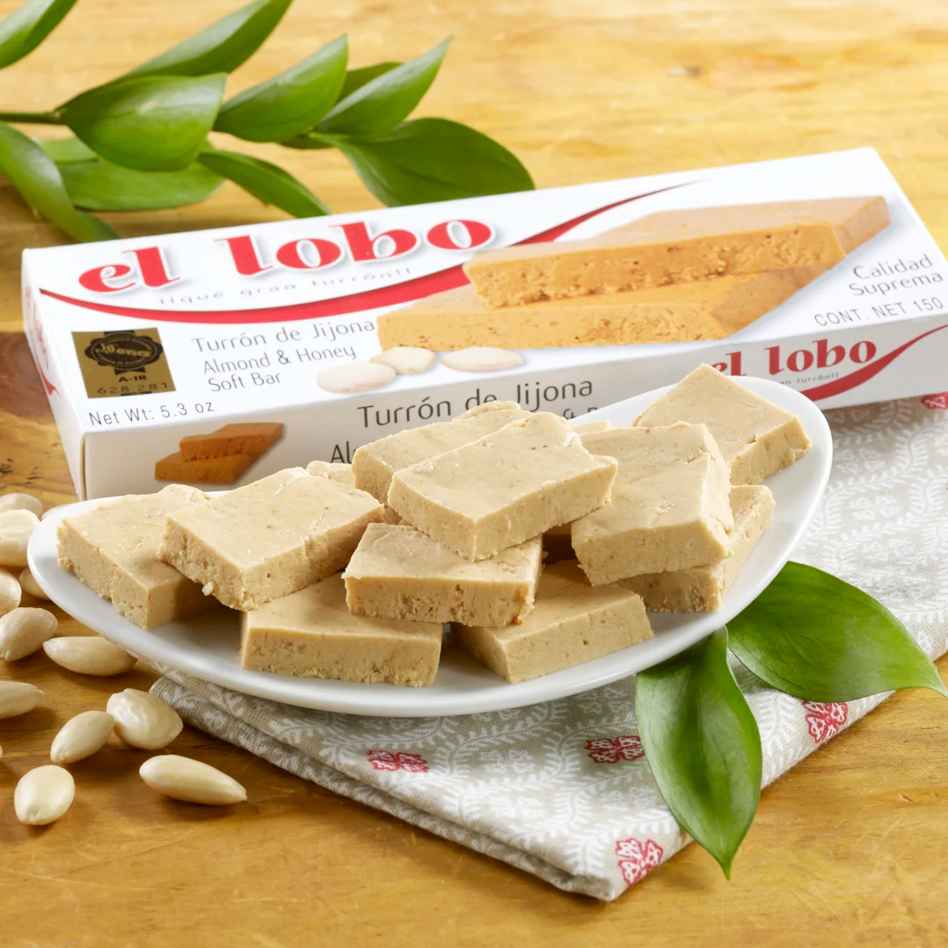 Almond and honey soft bar