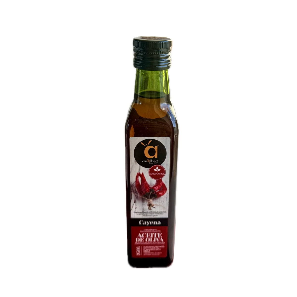 Olive oil with cayenne